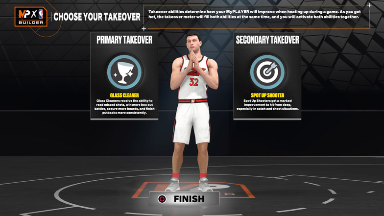 best center build nba 2k23 takeover