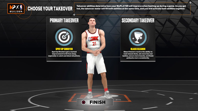 best power forward build nba 2k23 takeover