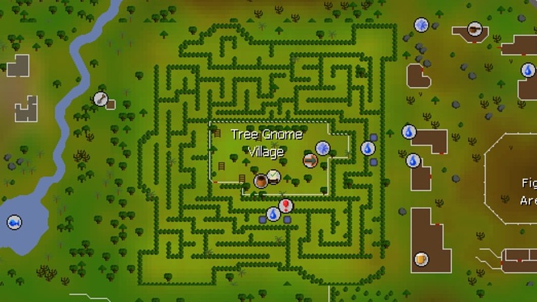 How to Get to Tree Gnome Village in OSRS (Simple Method)