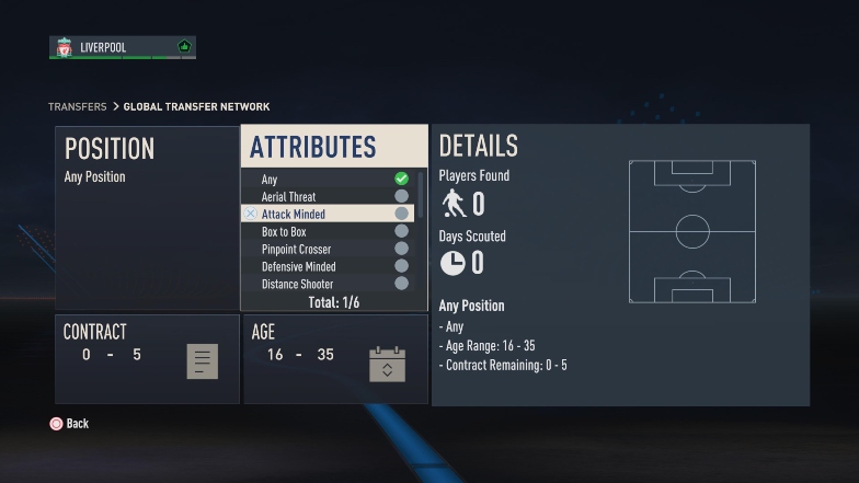 scouting parameters fifa 23