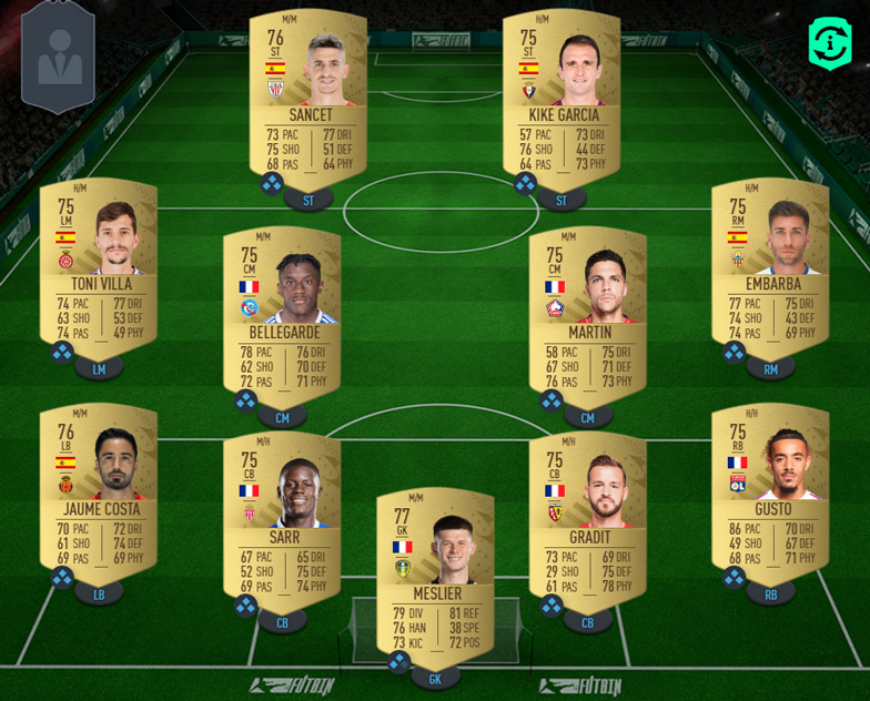 The Challenger SBC Solution for FIFA 23 DiamondLobby