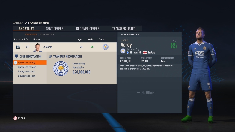 transfer hub fifa 23