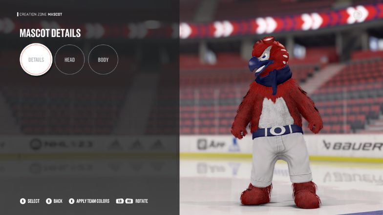 NHL Mascot