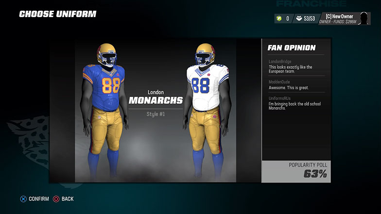 Madden Create a Team Mode! 