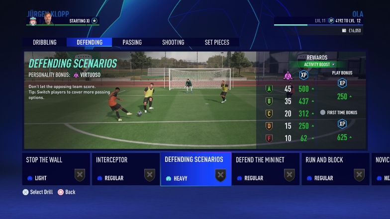 defending scenarios fifa 23 player career