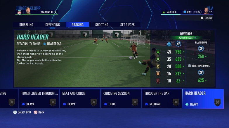 hard header fifa 23 player career