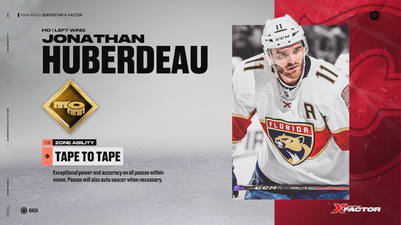 tape to tape nhl23