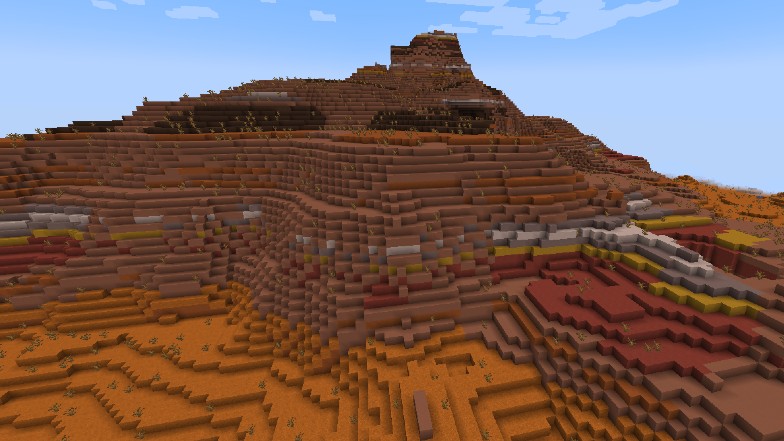 Badlands biome