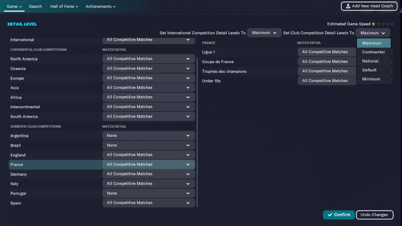 Custom database FM23