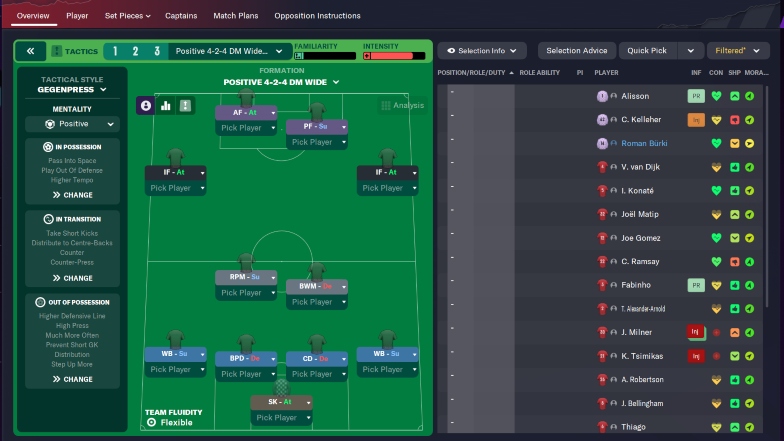 Ik this is FM23 touch, but still, rate my tactics and player choices. :  r/footballmanagergames