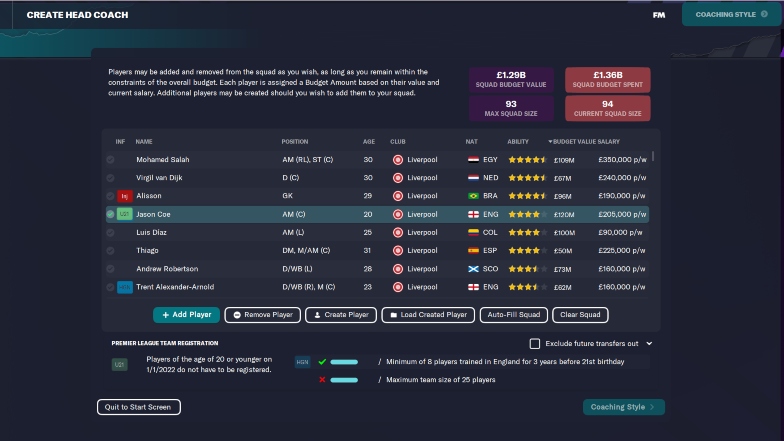 How to Create Your Own Players in Football Manager 2023