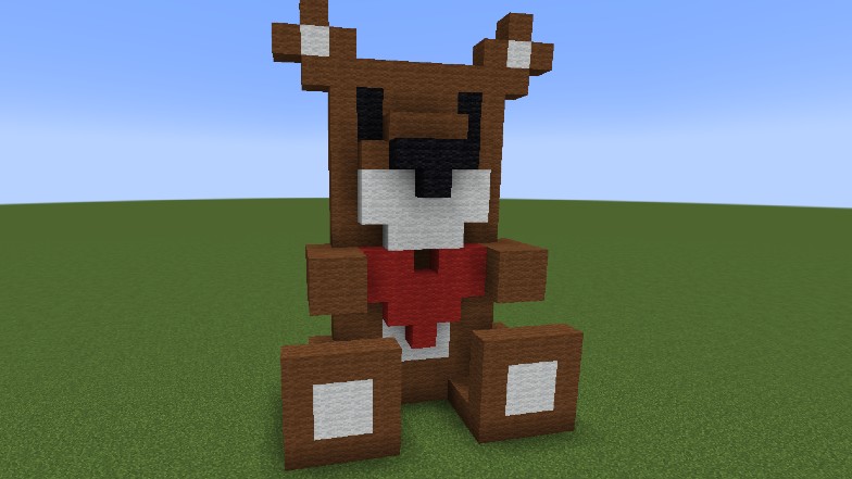 Minecraft Teddy Bear