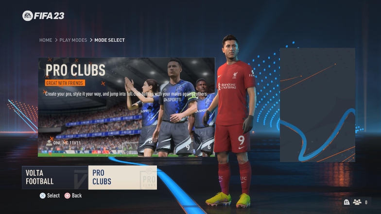 FIFA 23 PRO CLUBS - PONTA OVER 90 