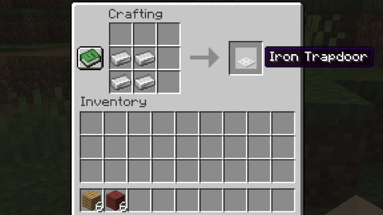 Iron Trapdoor Recipe