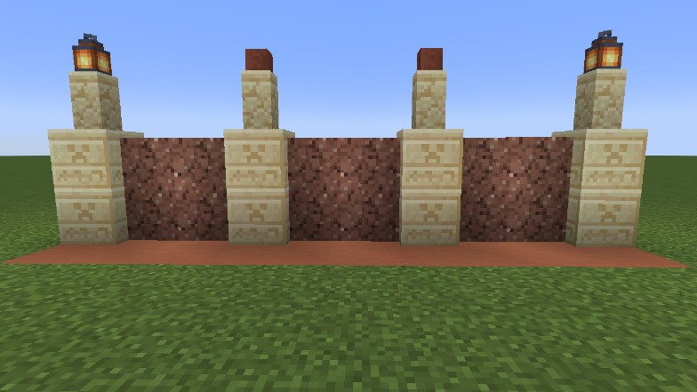 Sandstone wall