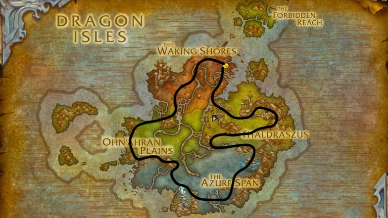 wow mining dragon isles