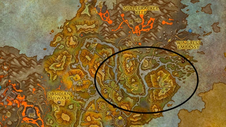 wow skinning map