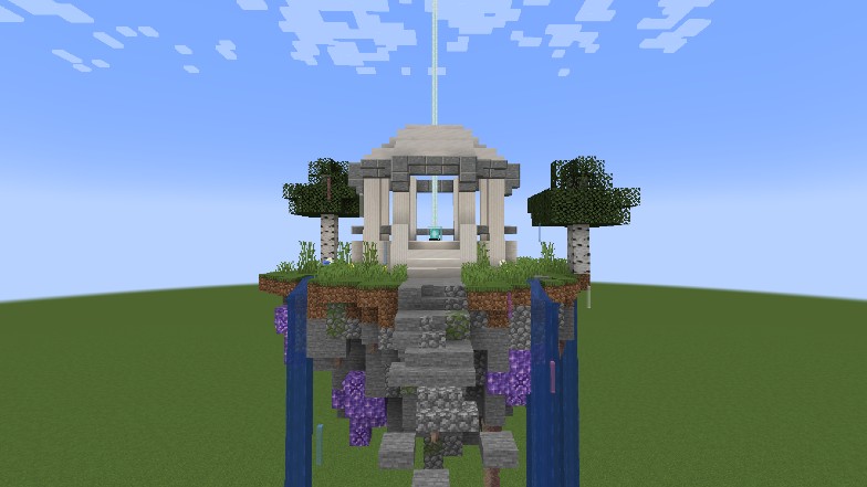 Minecraft Floating temple