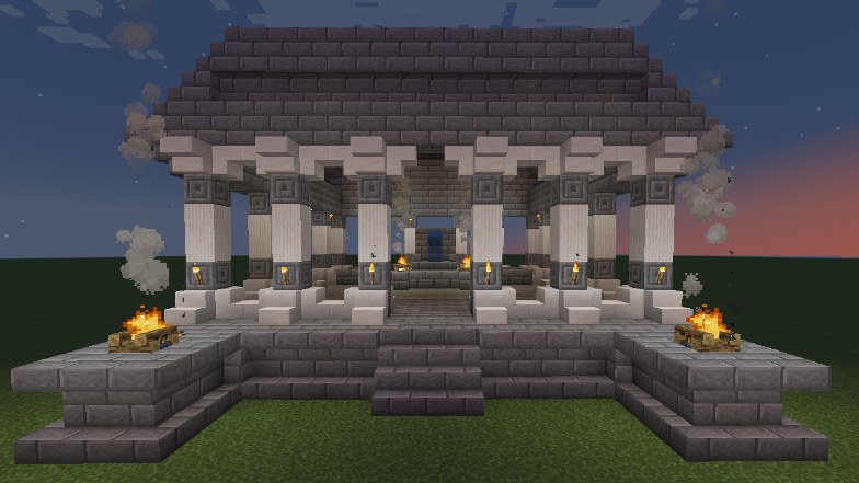 Minecraft Greek Temple