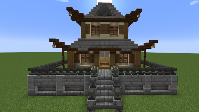 Minecraft Japanese Temple