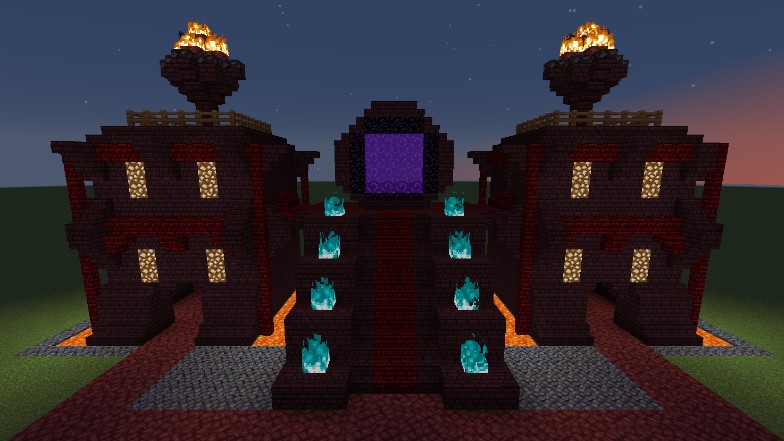 Minecraft Nether Temple