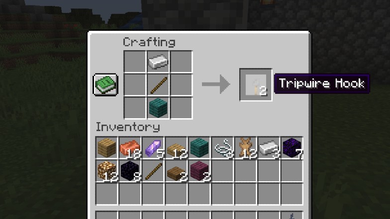 How to Make a Tripwire Hook in Minecraft | DiamondLobby