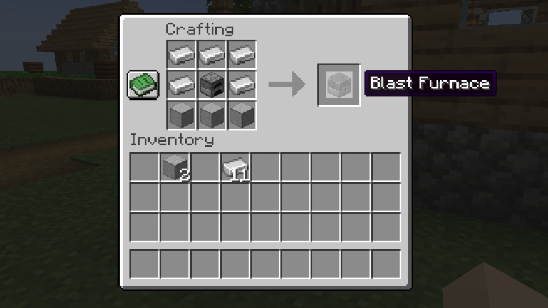 Minecraft Blast Furnace Recipe