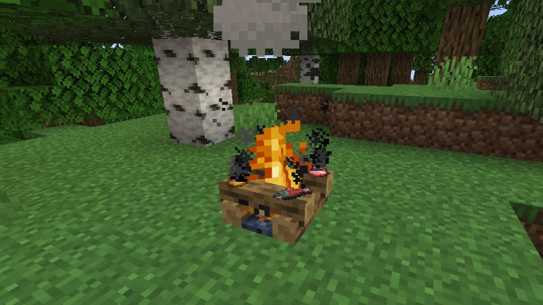 How To Make A Campfire In Minecraft Diamondlobby