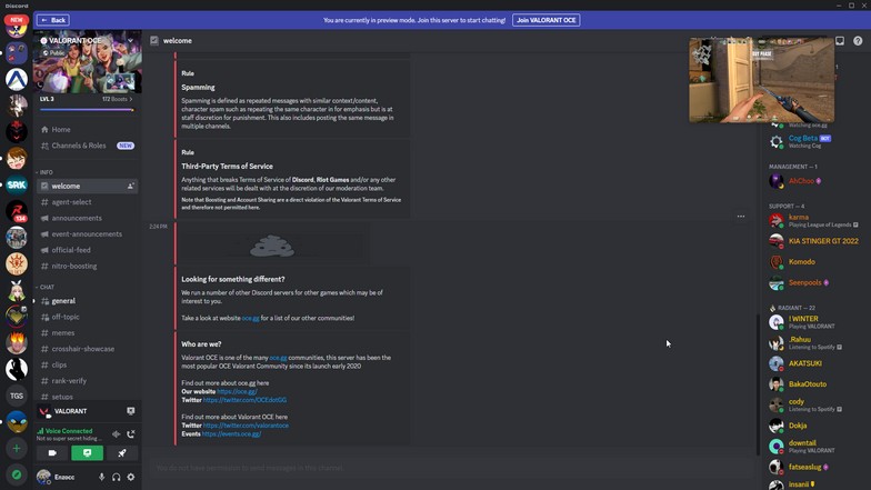 Valorant OCE Discord