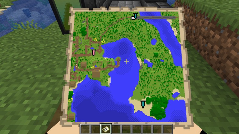 Minecraft Map Marking Banner 