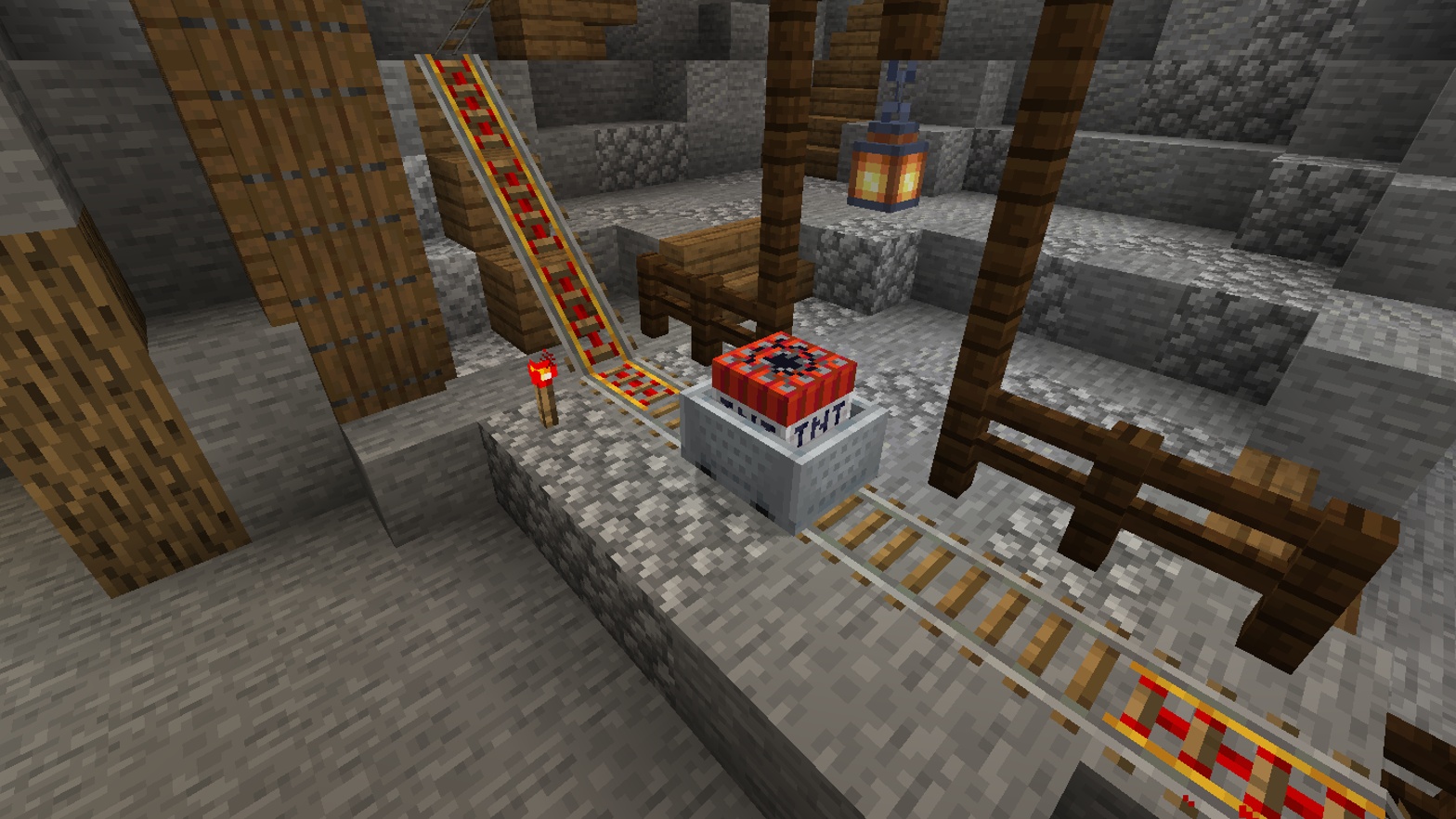 Minecraft Powered Rail Recipe 