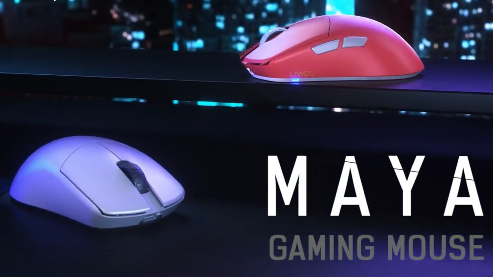 The Lamzu MAYA, a 43g mouse, has been announced