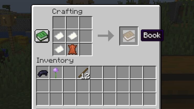 how to make written book in minecraft