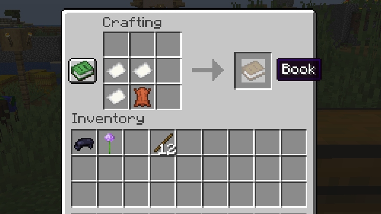 What is a recipe book in minecraft, Knowledge Book