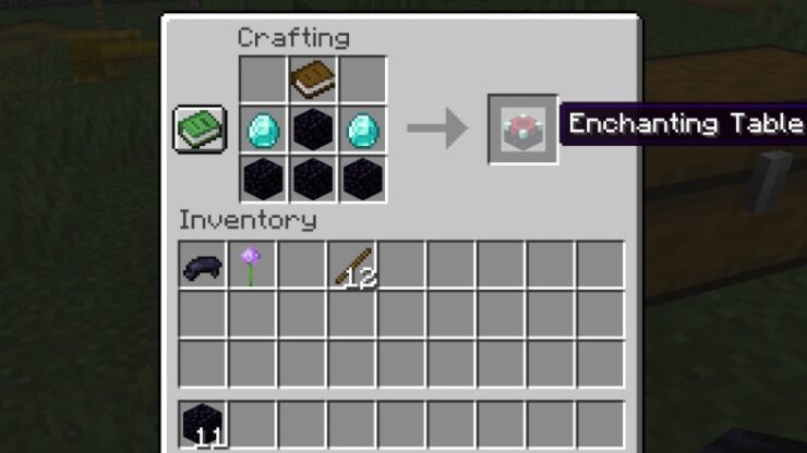 How to Make an Enchanting Table in Minecraft | DiamondLobby