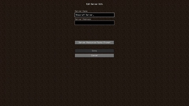 minecraft java default server port