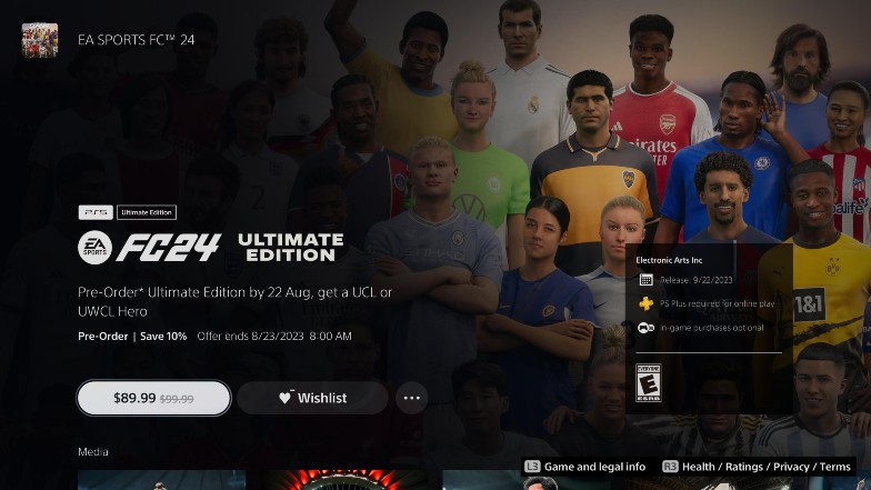 EA FC 24 Deals - Get The New FIFA 24 Cheaper 