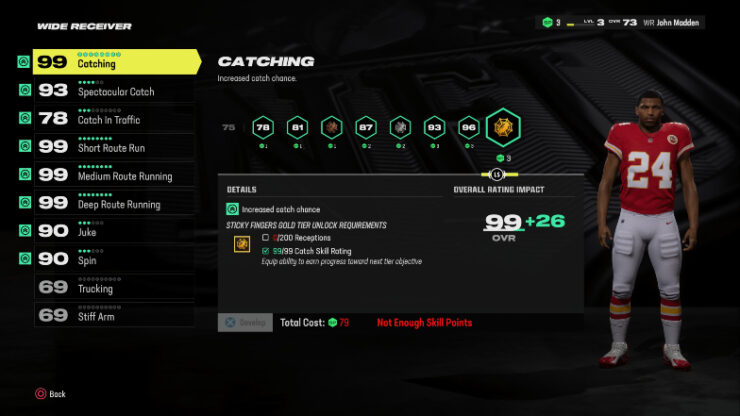 The Best Wide Receiver Build in Madden 24 | DiamondLobby